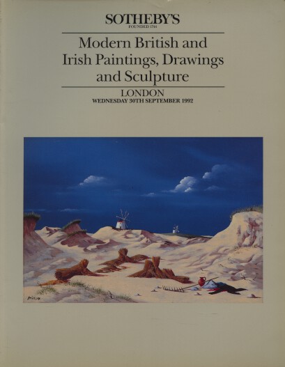 Sothebys September 1992 Modern British and Irish Paintings, Drawi (Digital Only