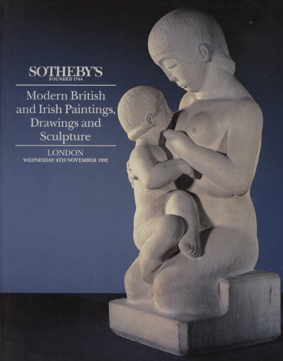 Sothebys November 1992 Modern British and Irish Paintings, Drawin (Digital Only