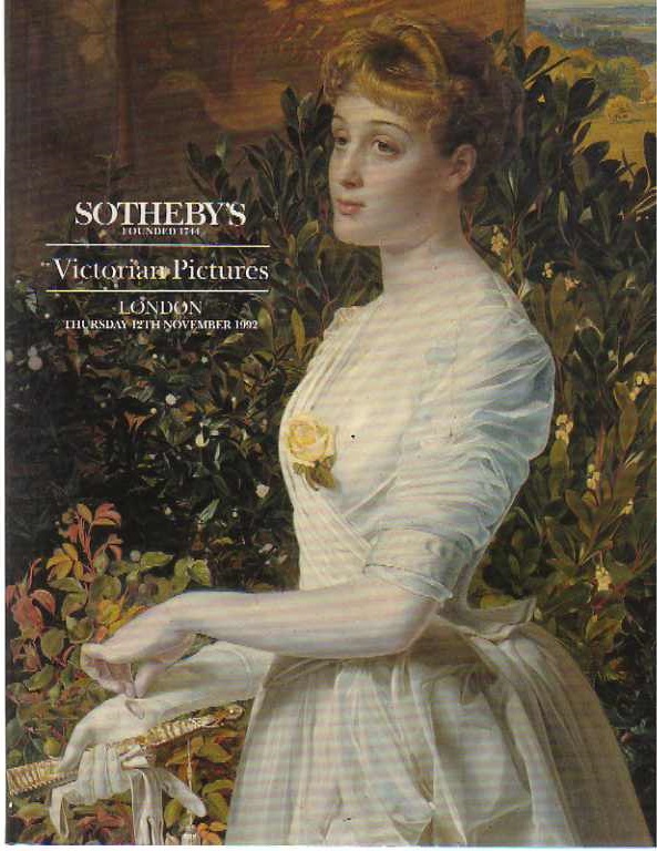 Sothebys November 1992 Victorian Pictures (Digital Only)