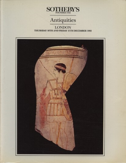 Sothebys December 1992 Antiquities (Digital Only)