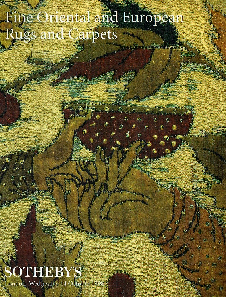 Sothebys October 1998 Fine Oriental and European Rugs & Carpets (Digital Only)