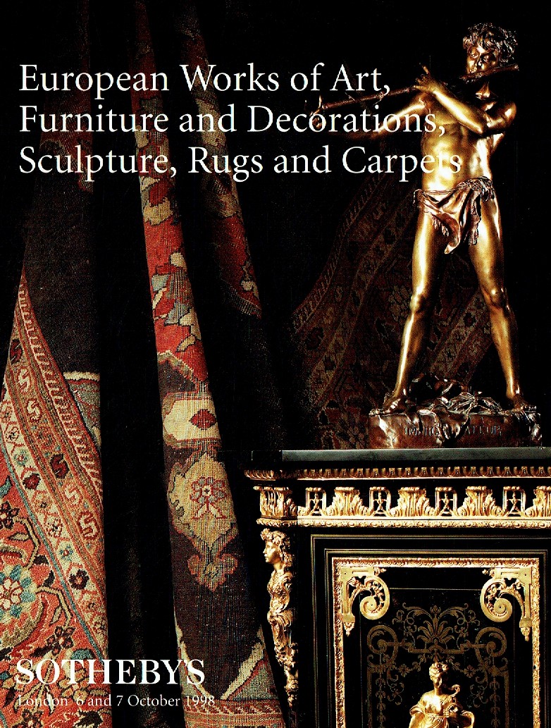 Sothebys & 7th October 1998 European Works of Art, Furniture & De (Digital Only