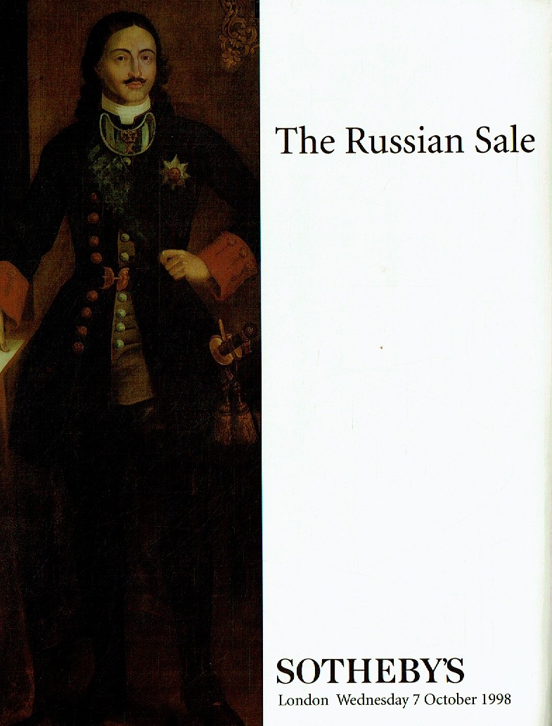 Sothebys October 1998 The Russian Sale (Digital Only)