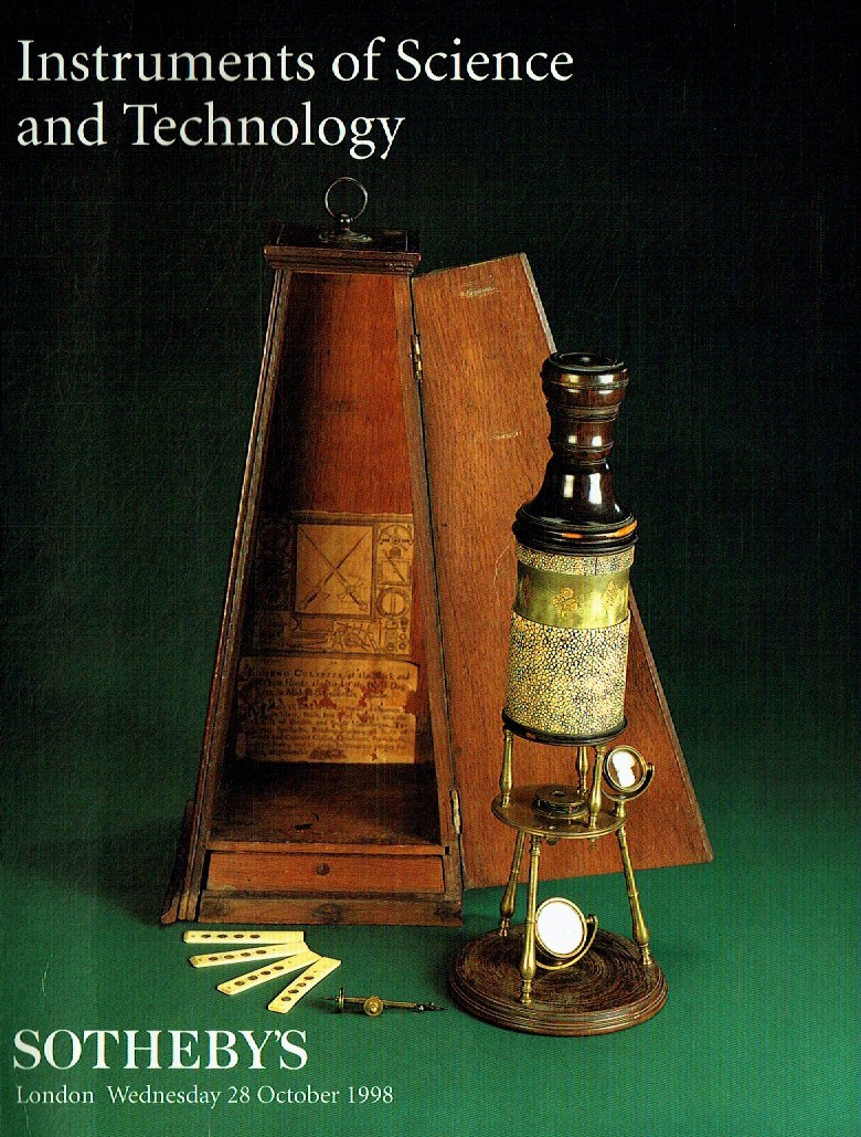 Sothebys October 1998 Instruments of Science & Technology (Digital Only)