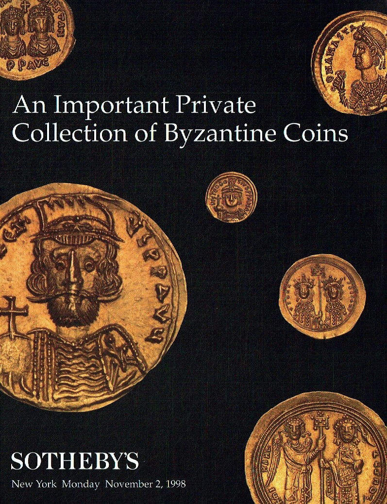 Sothebys November 1998 An Important Private Collection of Byzanti (Digital Only