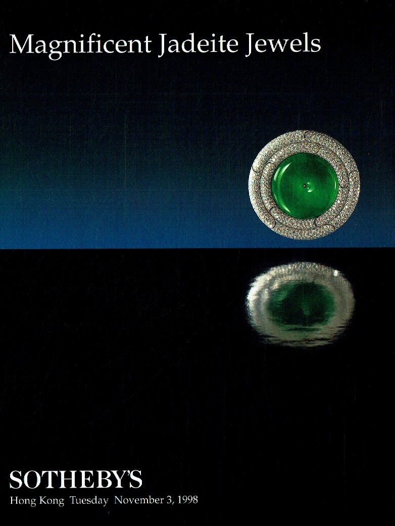 Sothebys November 1998 Magnificent Jadeite Jewels (Digital Only)