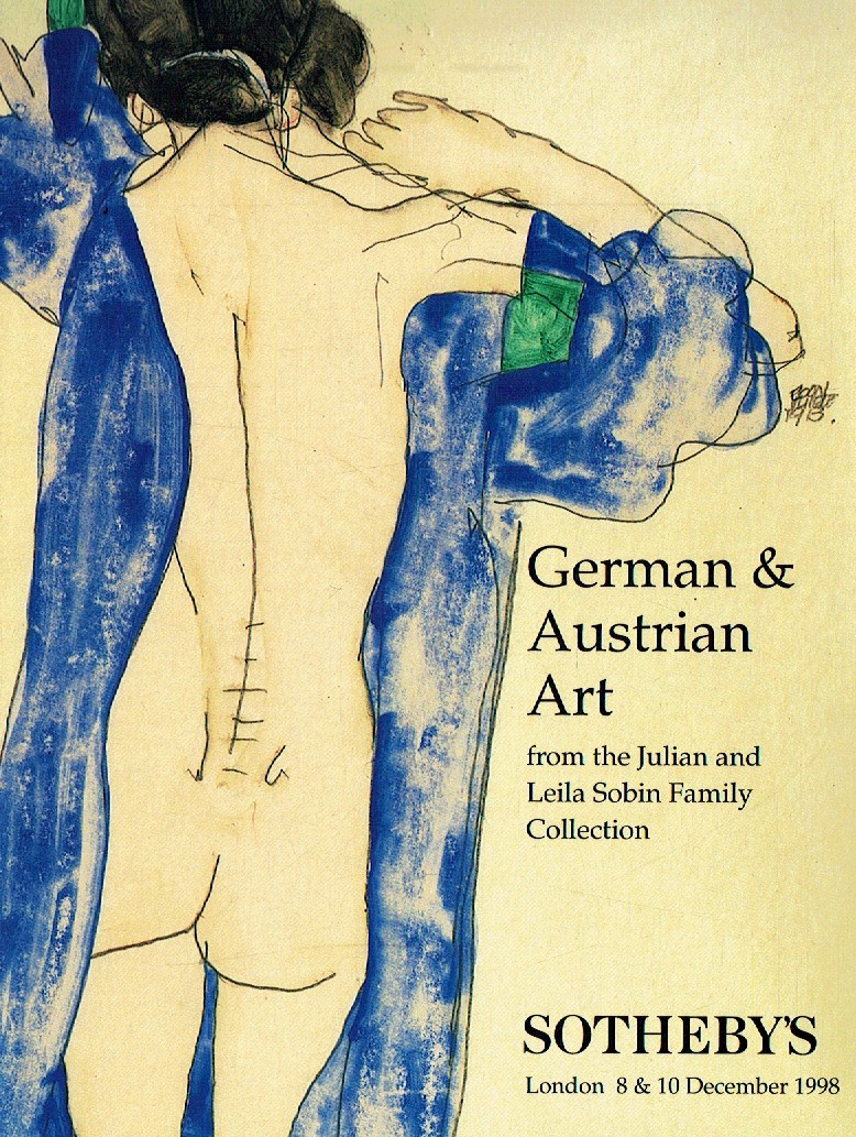 Sothebys & 10th December 1998 German & Austrian Art from the Juli (Digital Only