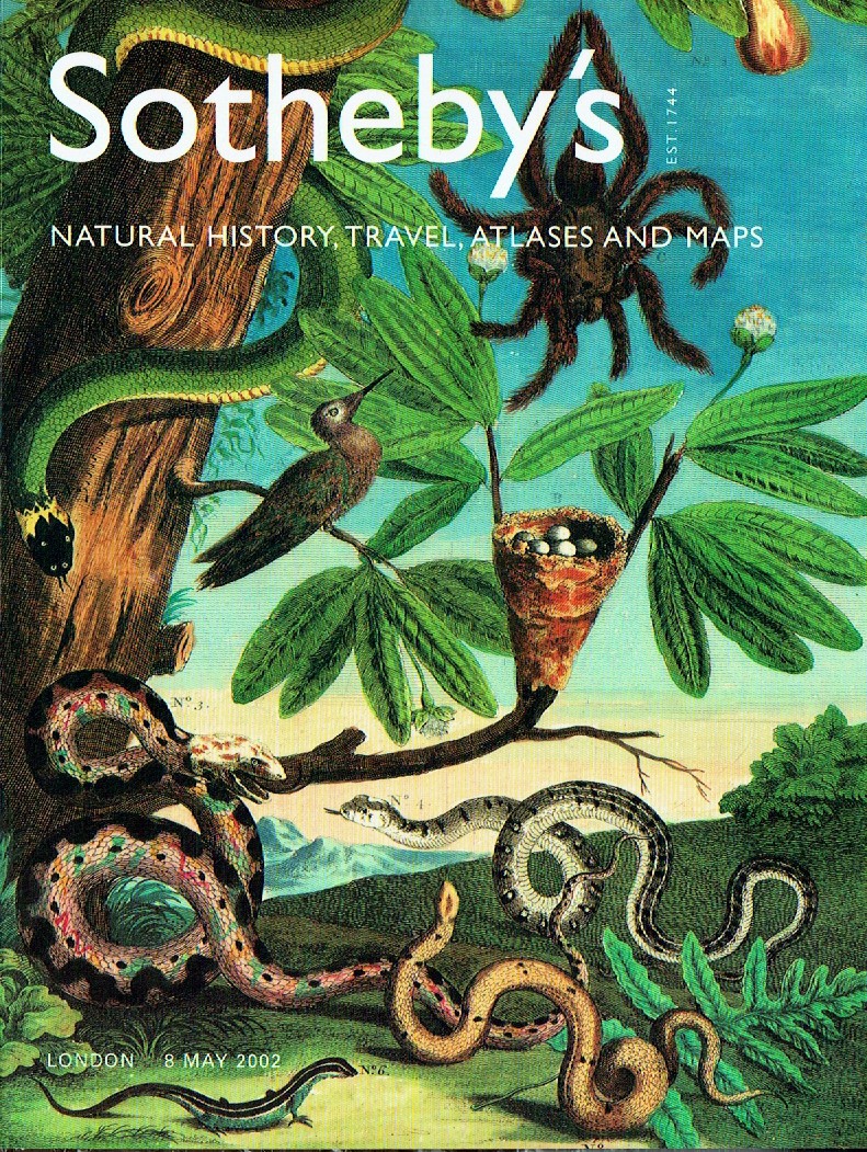 Sothebys May 2002 Natural History, Travel, Atlases and Maps (Digital Only)