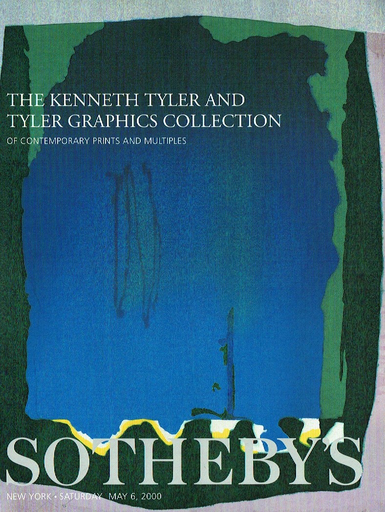 Sothebys May 2000 The Kenneth Tyler and Tyler Collection of Conte (Digital Only