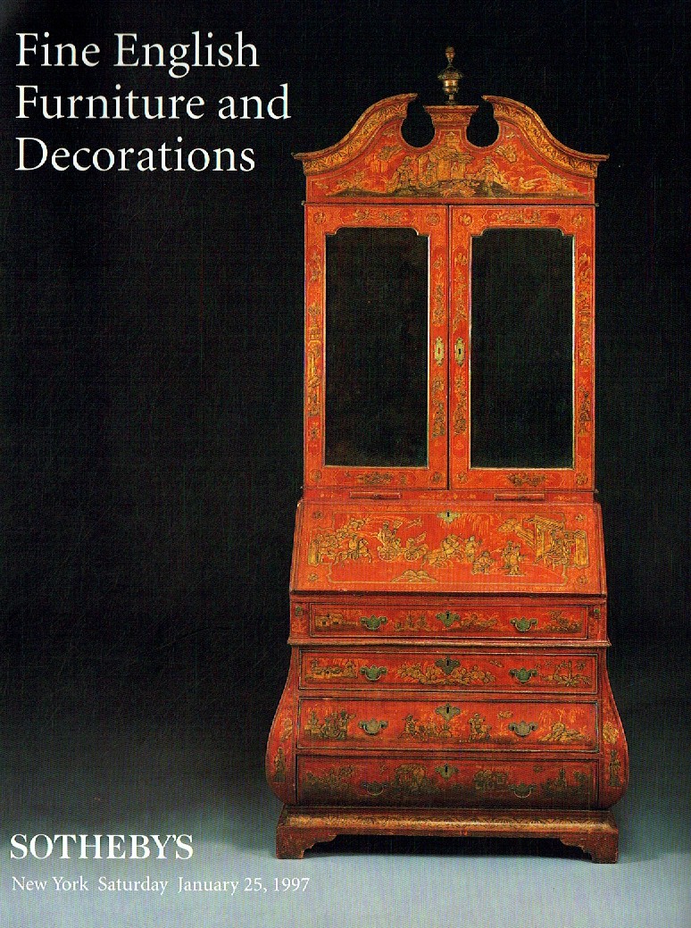 Sothebys January 1997 Fine English Furniture, Decorations (Digital Only)