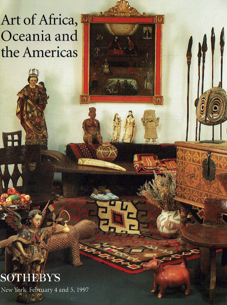 Sothebys & 5th February 1997 Art of Africa, Oceania and The Ameri (Digital Only