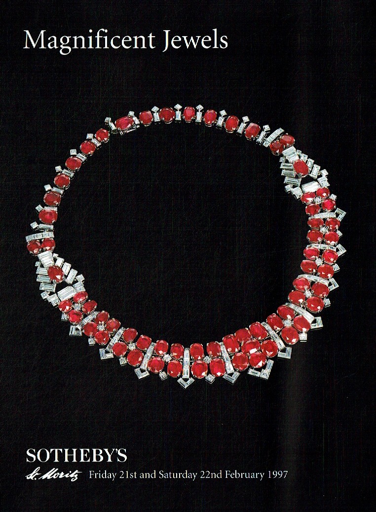 Sothebys & 22nd February 1997 Magnificent Jewels (Digital Only)