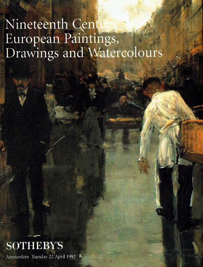 Sothebys April 1997 Nineteenth Century European Paintings, Drawin (Digital Only