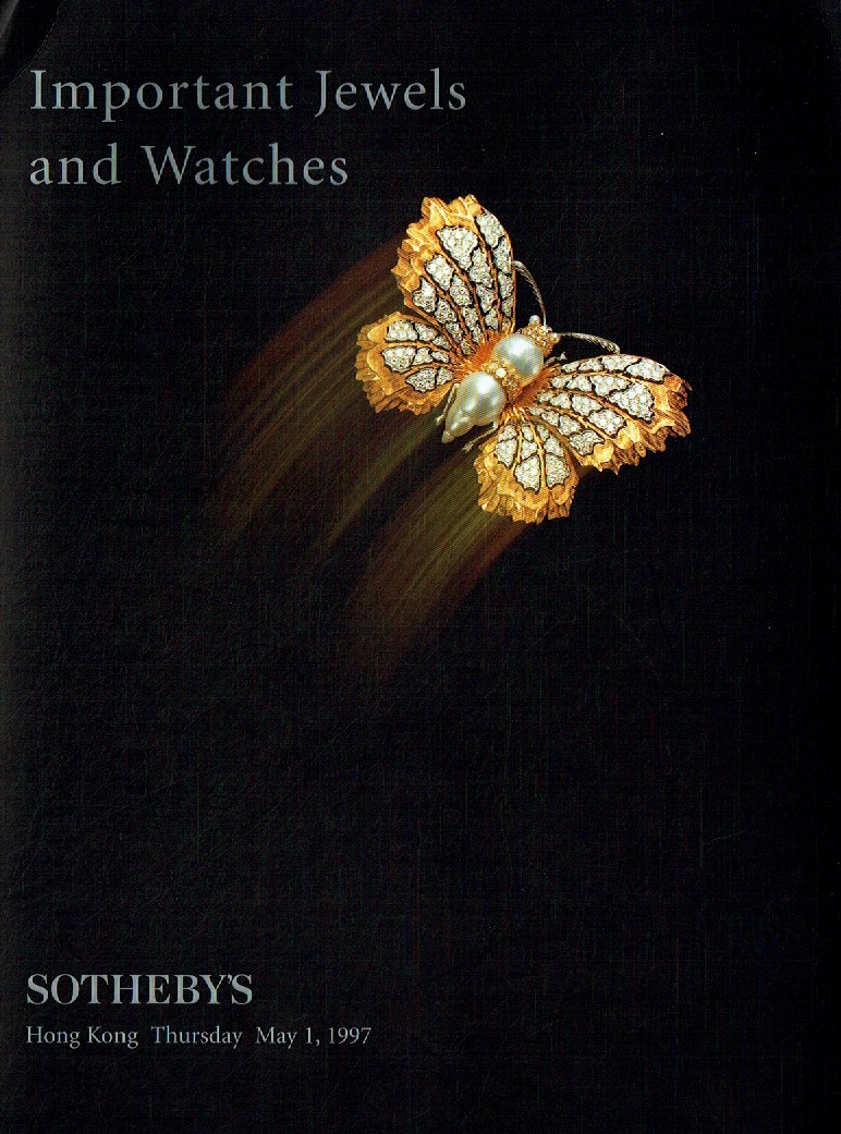 Sothebys May 1997 Important Jewels and Watches (Digital Only)