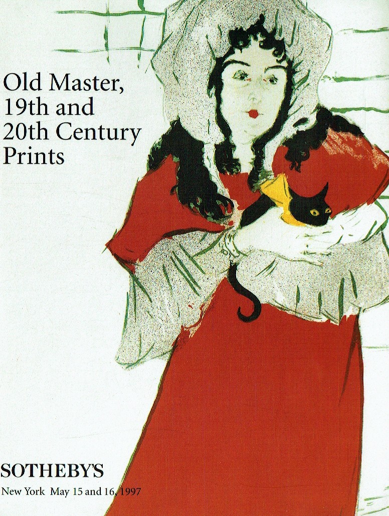 Sothebys & 16th May 1997 Old Master, 19th and 20th Century Prints (Digital Only