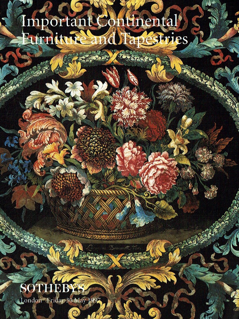 Sothebys May 1997 Important Continental Furniture & Tapestries (Digital Only)