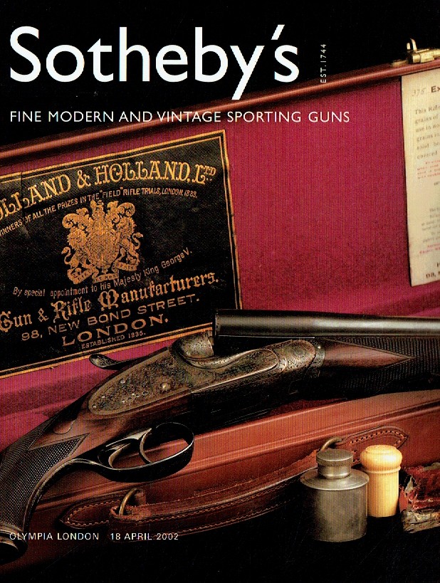 Sothebys April 2002 Fine Modern & Vintage Sporting Guns (Digital Only)