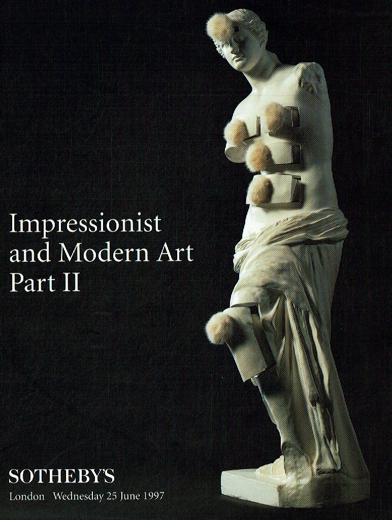 Sothebys June 1997 Impressionist and Modern Art Part II (Digital Only)