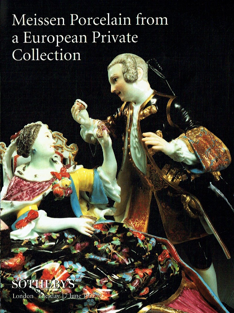 Sothebys June 1997 Meissen Porcelain from a European Private Coll (Digital Only