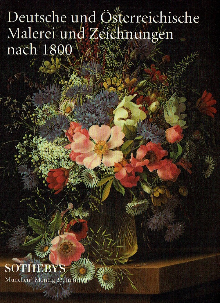 Sothebys June 1997 German and Austrian Painting and Drawings afte (Digital Only