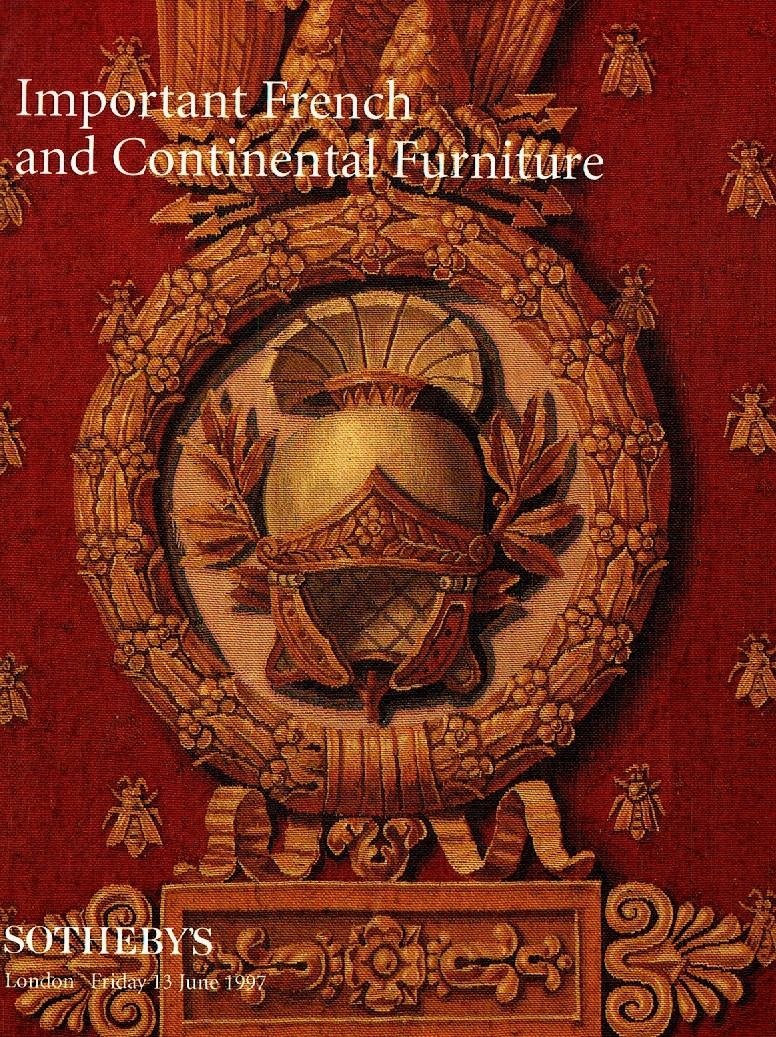 Sothebys June 1997 Important French & Continental Furniture (Digital Only)