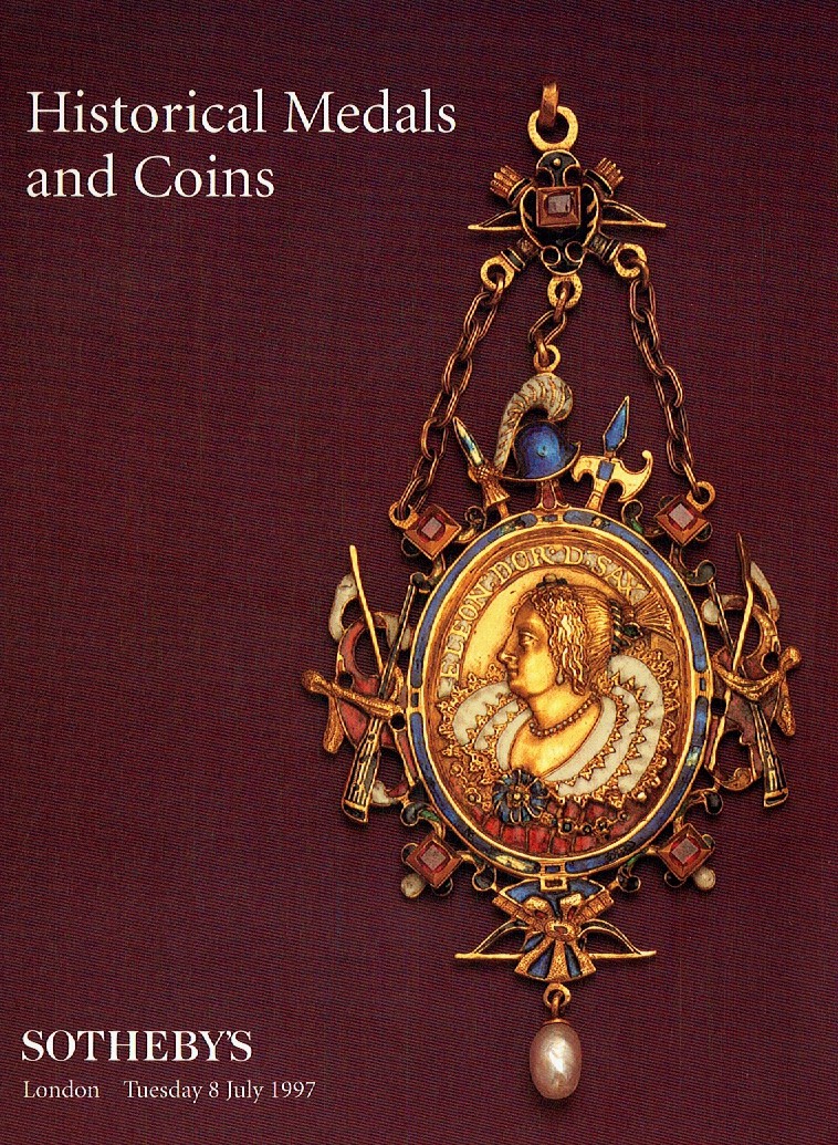 Sothebys July 1997 Historic Medals and Coins (Digital Only)