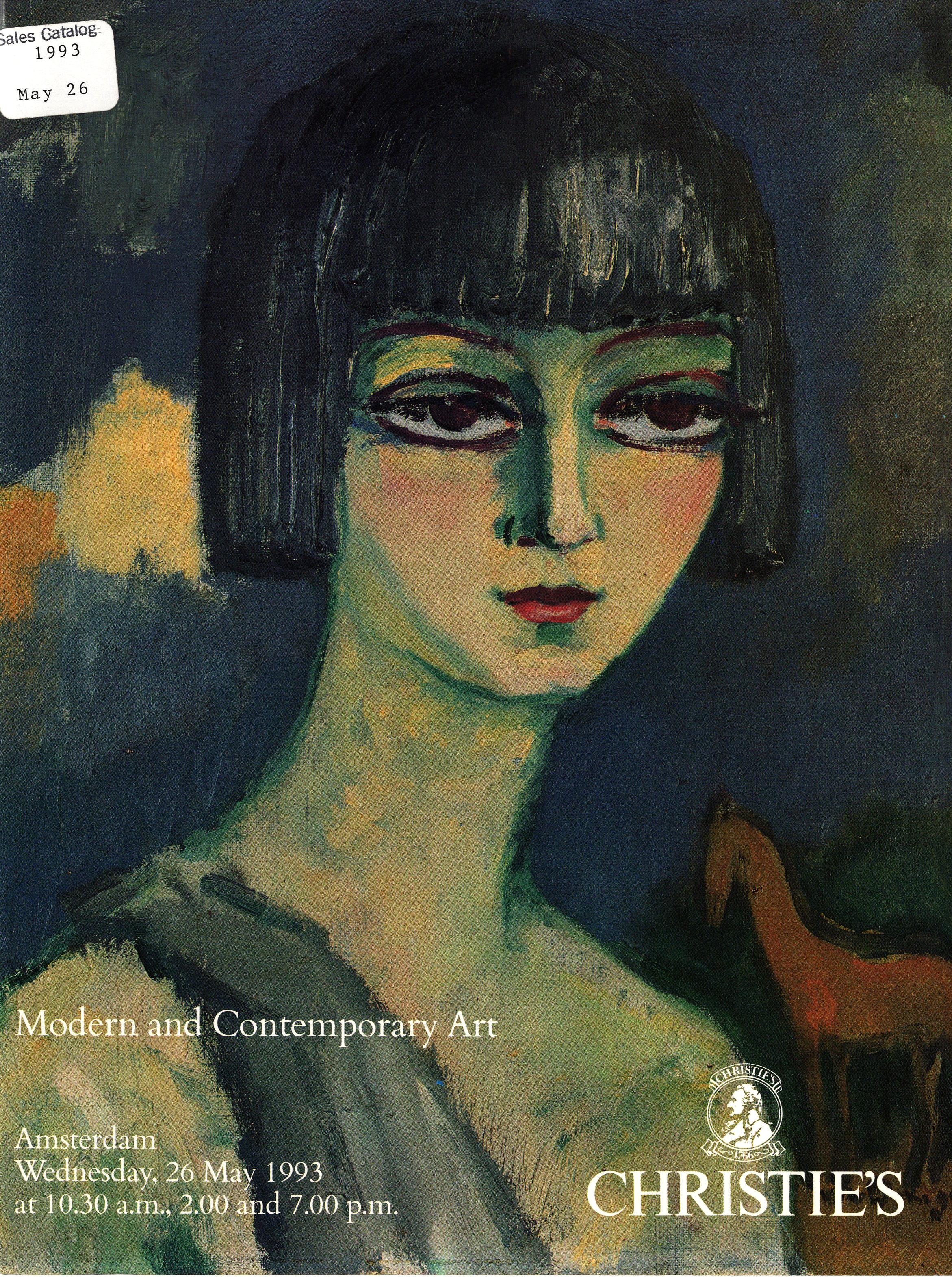 Christies May 1993 Modern & Contemporary Art (Digital Only)