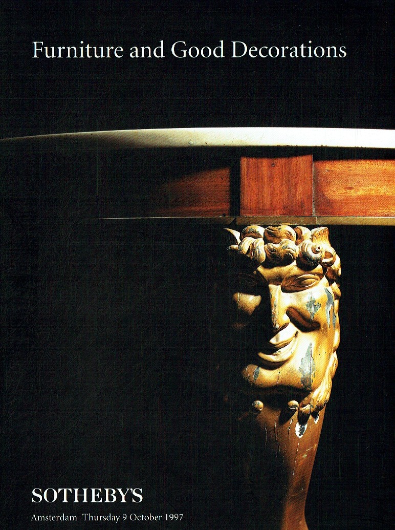 Sothebys October 1997 Furniture & Good Decorations (Digital Only)