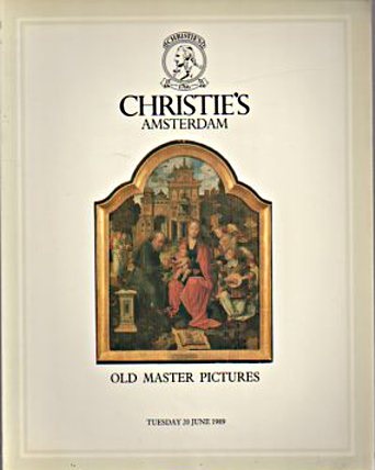 Christies June 1989 Old Master Pictures (Digital Only)