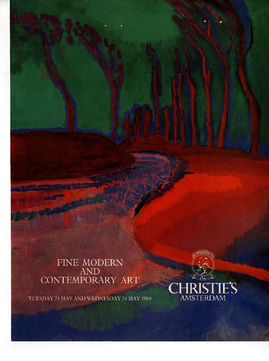 Christies May 1989 Fine Modern & Contemporary Art (Digital Only)