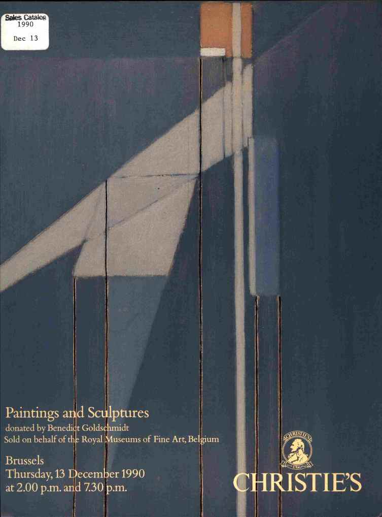 Christies December 1991 Paintings and Sculpture donated by Bened (Digital Only)