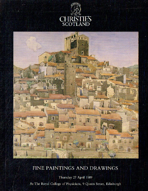 Christies April 1989 Fine Paintings & Drawings (Digital Only)