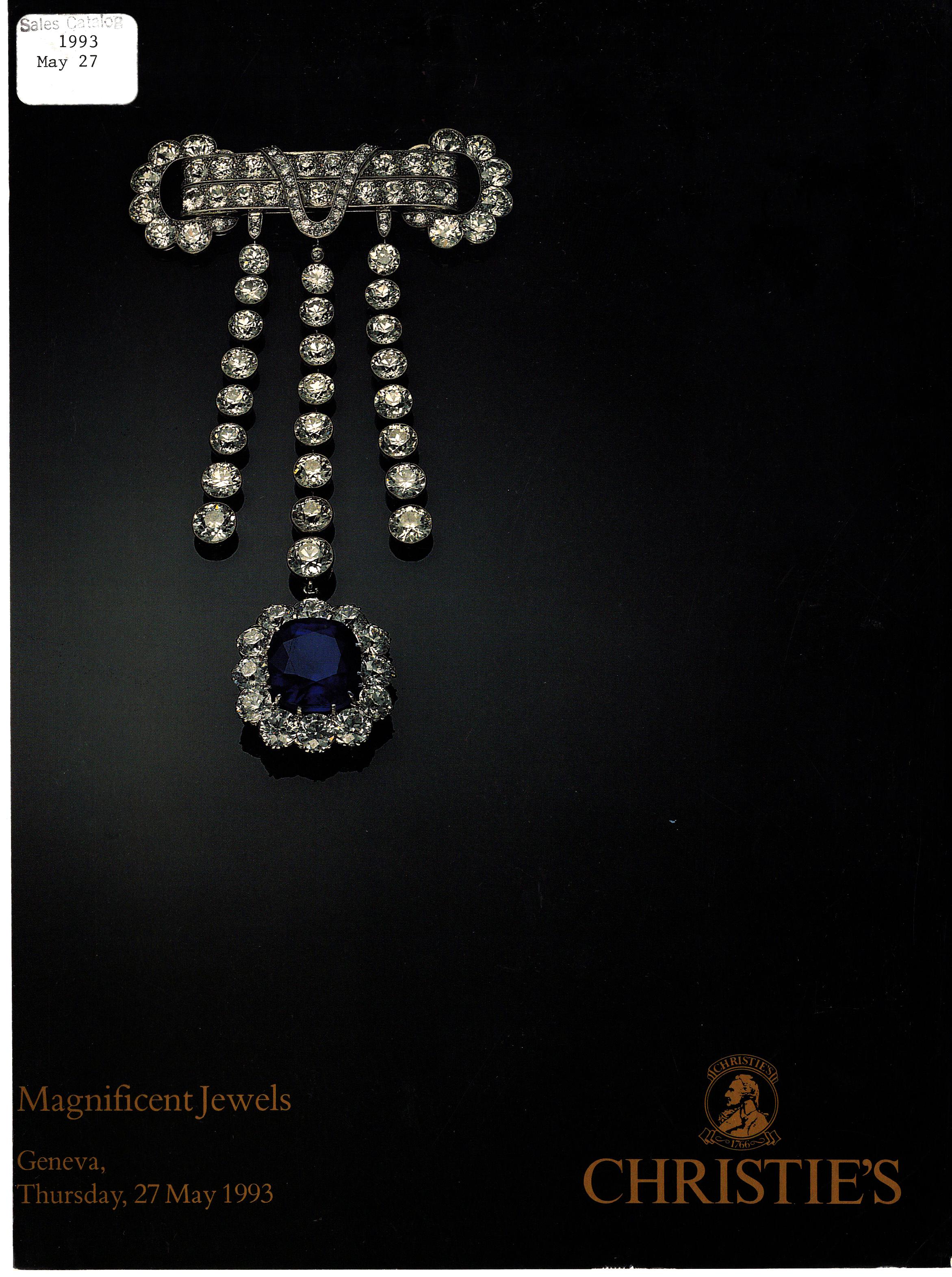 Christies May 1993 Magnificent Jewels (Digital Only)