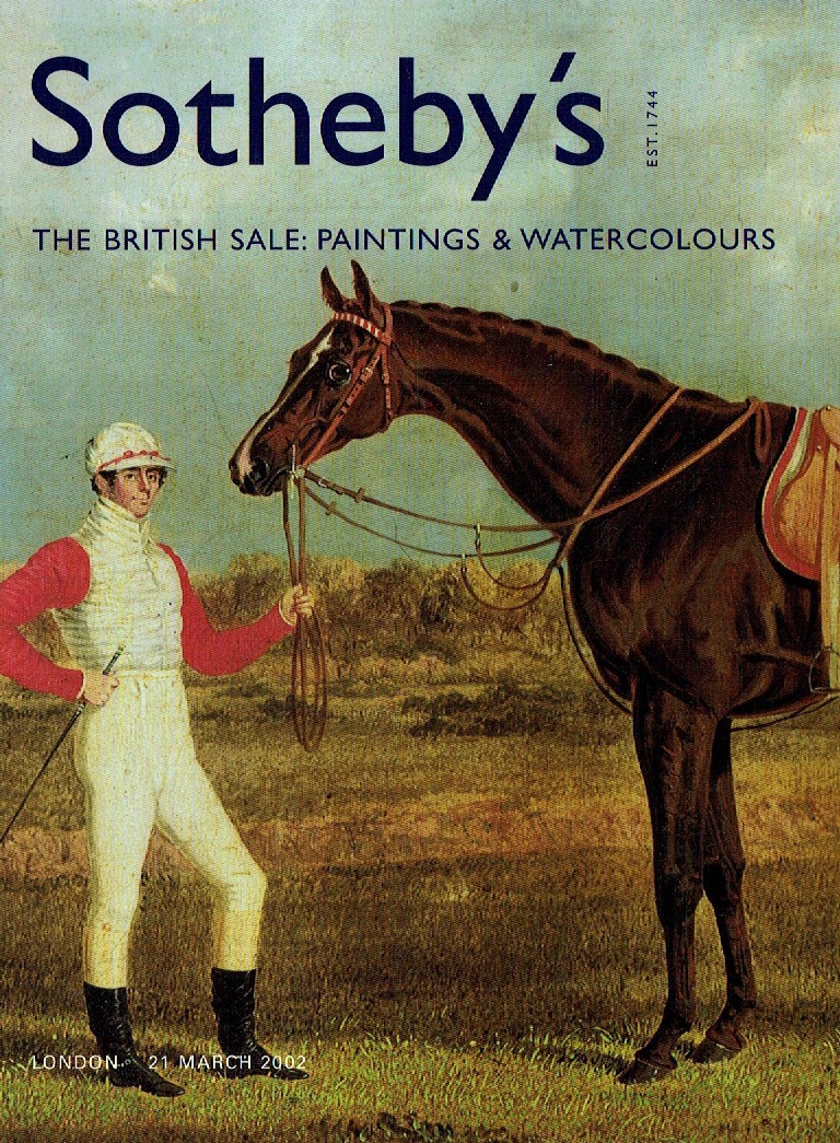 Sothebys March 2002 The British Sale.? Paintings and Watercolours (Digital Only