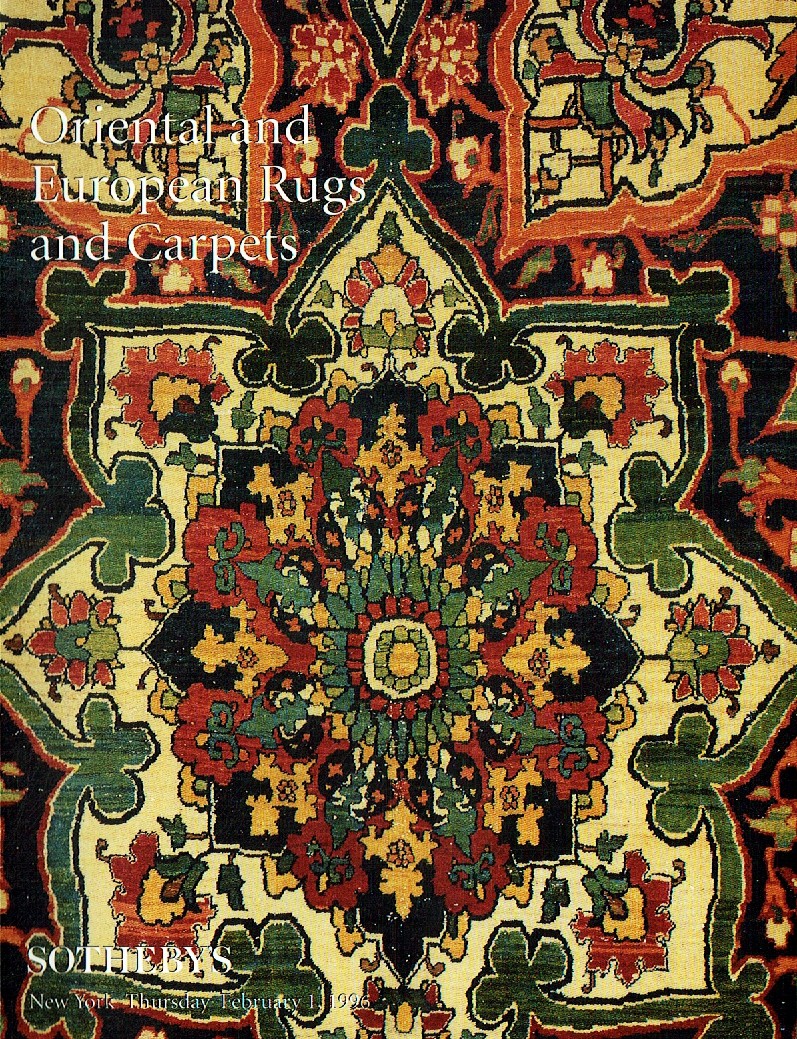 Sothebys February 1996 Oriental & European Rugs and Carpets (Digital Only)