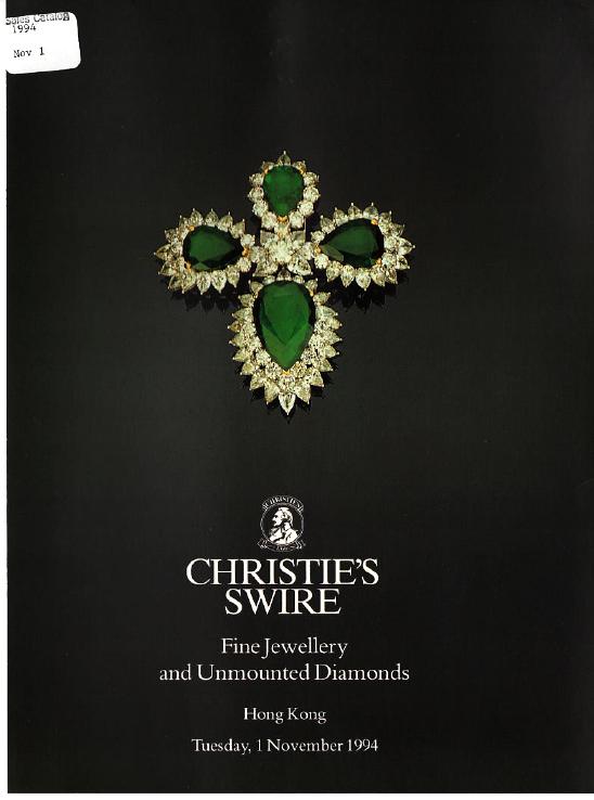 Christies November 1994 Fine Jewellery & Unmounted Diamonds (Digital Only)