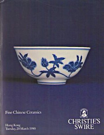 Christies March 1990 Fine Chinese Ceramics (Digital Only)