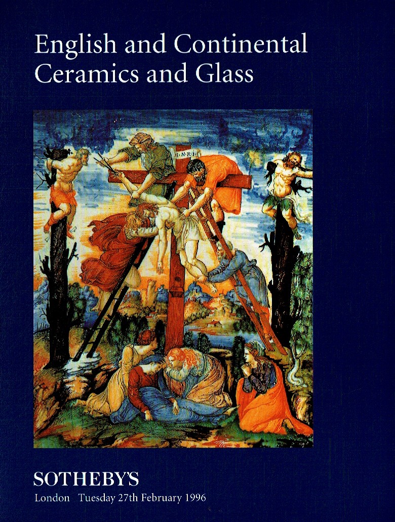 Sothebys February 1996 English & Continental Ceramics and Glass (Digital Only)