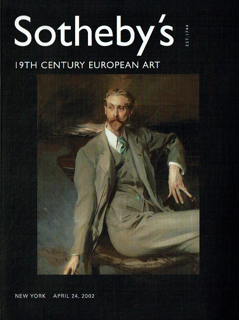 Sothebys April 2002 19th Century European Art (Digital Only)