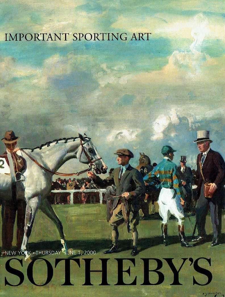 Sothebys June 2000 Important Sporting Art (Digital Only)