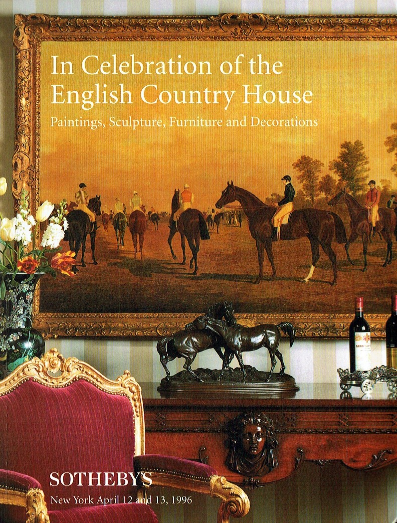 Sothebys & 13th April 1996 A Celebration of the English Country H (Digital Only