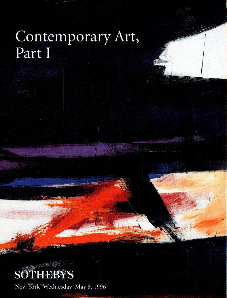 Sothebys May 1996 Contemporary Art, Part I (Digital Only)