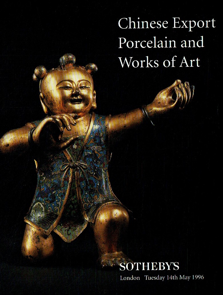 Sothebys May 1996 Chinese Export Porcelain & Works of Art (Digital Only)