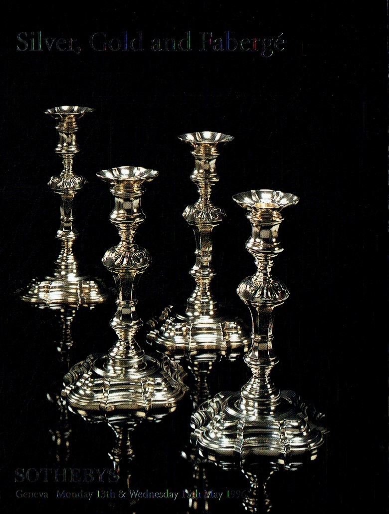 Sothebys & 15th May 1996 Silver, Gold and Faberge (Digital Only)