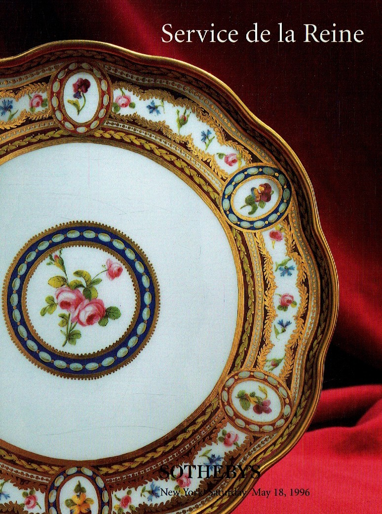 Sothebys May 1996 Sevres Porcelain made for Marie Antoinette (Digital Only)