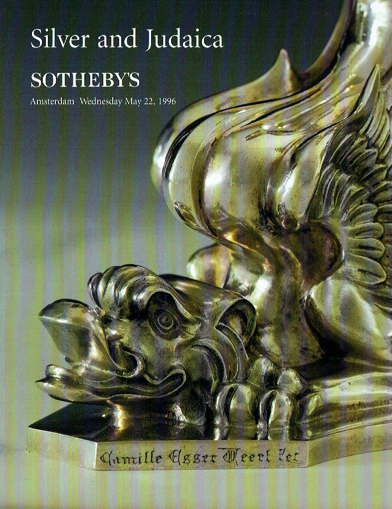 Sothebys May 1996 Silver and Judaica (Digital Only)