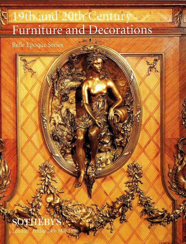 Sothebys May 1996 19th and 20th Century Furniture and Decorations (Digital Only)