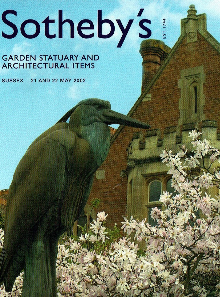 Sothebys & 22nd May 2002 Garden Statuary and Architectural Items (Digital Only)