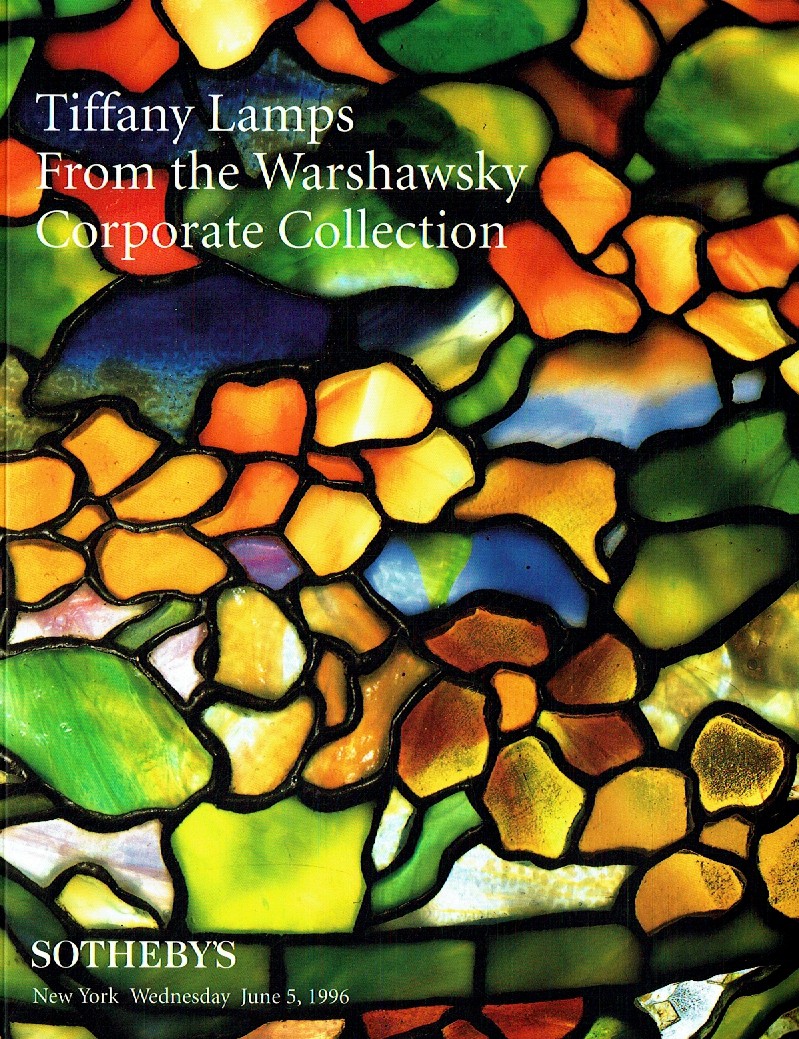 Sothebys June 1996 Tiffany Lamps from The Warshawsky Corporate Co (Digital Only)