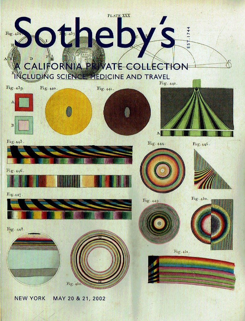 Sothebys & 21st May 2002 A Californian Private Collection includi (Digital Only